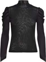 Dvf New Remy Top Designers Blouses Long-sleeved Black Diane Von Furstenberg