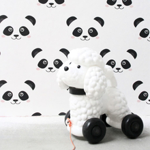 Noordwand Fabulous World Veggpanel Panda hvit 67100