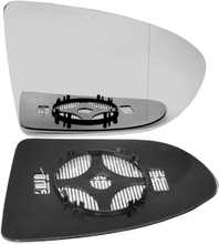 Left Side Wing Door Mirror Glass For Jaguar Xk 2006-2009 Heated + Back Plate
