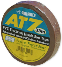 Advance AT7 PVC tape 15mm 33m bruin