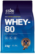 Star Nutrition Whey-80, 1 kg proteinpulver