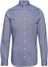 "Slim Oxford Shirt Bd Tops Shirts Casual Blue GANT"