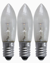 LED-lampa E10 universal 0,2W 3-pack