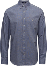"Reg Oxford Shirt Bd Tops Shirts Casual Blue GANT"