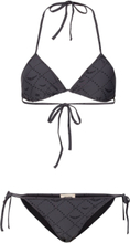 Iconic Triangle Bikini Bikini Grå Zadig & Voltaire*Betinget Tilbud