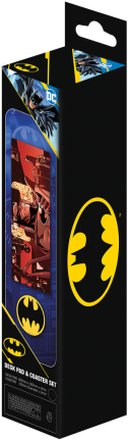 Fanattik Batman Large Desk Pad And Coaster Set