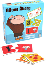 Alfons Åberg - Learning Game - Tell The Time Toys Puzzles And Games Games Educational Games Multi/mønstret Alfons Åberg*Betinget Tilbud