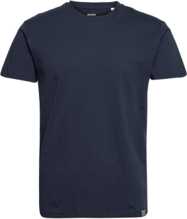 Organic Thor Tee T-shirts Short-sleeved Marineblå Mads Nørgaard*Betinget Tilbud