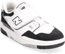 New Balance 550 Kids Bungee Lace With Hook & Loop Top Strap Sport Sneakers Low-top Sneakers Black New Balance