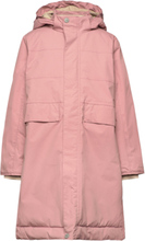 Vencasta Fleece Lined Winter Jacket. Grs Outerwear Jackets & Coats Winter Jackets Pink Mini A Ture