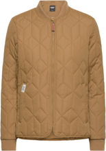 Piper W Quilted Jacket Quiltet Jakke Brown Weather Report