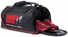 Gorilla Wear Jerome Gym Bag, svart/rød treningsbag