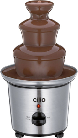 Chocolate Fountain Peru Home Kitchen Pots & Pans Fondue Set Sølv Cilio*Betinget Tilbud