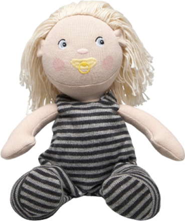 Doll, Charlie, 30 Cm Toys Dolls & Accessories Dolls Svart Smallstuff*Betinget Tilbud