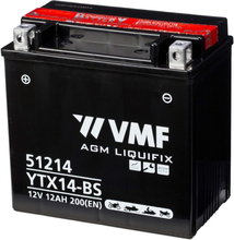 VMF Powersport Liquifix Akku 12 V 12 Ah MF YTX14-BS