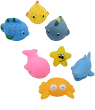 E-Packages, Bathtoys, Fish + Corall Animals Toys Bath & Water Toys Bath Toys Multi/patterned Rätt Start