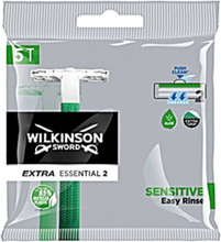 Wilkinson Sword Extra Essential 2 - Sensitive Easy Rinse 5 stk.