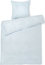 Monochrome Lines Sengetøj 140X220 Cm Dk Home Textiles Bedtextiles Bed Sets Blue Juna