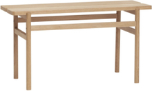 Align Bench Natural Home Furniture Chairs & Stools Stools & Benches Beige Hübsch*Betinget Tilbud