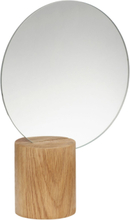Edge Bordspejl Home Furniture Mirrors Round Mirrors Cream Hübsch