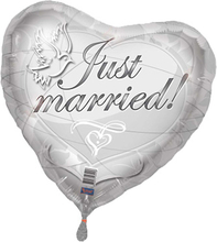 Folieballong Just Married
