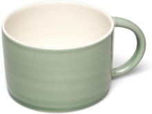 Handthrown Candy Cup L, Wide Home Tableware Cups & Mugs Coffee Cups Grønn Anne Black*Betinget Tilbud