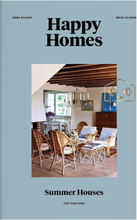 Happy Homes - Summer Houses Home Decoration Books Blå New Mags*Betinget Tilbud
