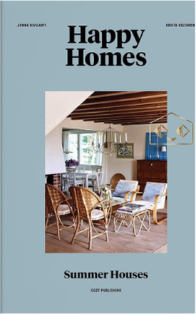 Happy Homes - Summer Houses Home Decoration Books Blå New Mags*Betinget Tilbud