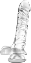 B Yours: Diamond Dazzle Dildo, 23 cm, transparent