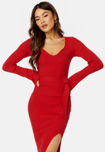 BUBBLEROOM Nadine Knitted Dress Red S