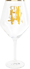 Wild Woman Gold Home Tableware Glass Wine Glass Red Wine Glasses Nude Carolina Gynning