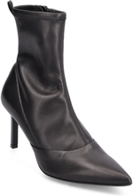 Geo Stil Stretch Ankle Boot 70 Shoes Boots Ankle Boots Ankle Boots With Heel Black Calvin Klein