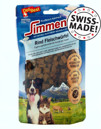 DeliBest Simmental Rindfleisch Würfel - 180 g