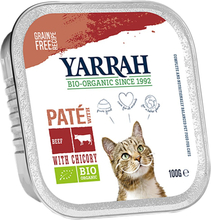 Sparpaket Yarrah Bio 12 x 100 g - Pâté: Lachs mit Bio-Meeresalge