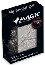 Magic the Gathering Limited Edition .999 Silver Plated Vraska Metal Collectible by Fanattik