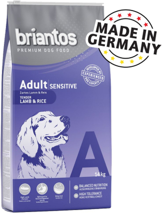 Briantos Adult Sensitive Lamm & Reis (Single Protein) - 14 kg