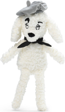 Snuggle - Rebel Poodle Vanilla White Toys Soft Toys Stuffed Animals Hvit Elodie Details*Betinget Tilbud