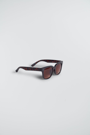 Gina Tricot - Basic sunglasses - Solbriller - Brown - ONESIZE - Female