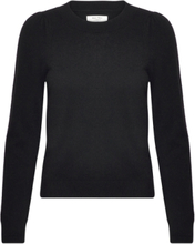 "Evinapw Pu Tops Knitwear Jumpers Black Part Two"