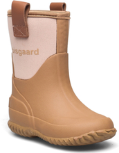 Bisgaard Neo Thermo Shoes Rubberboots High Rubberboots Lined Rubberboots Beige Bisgaard*Betinget Tilbud