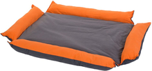 Hundebett Variabel orange - Waschbeutel XL: L 75 x B 80 cm