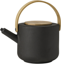 Theo Tekande 1.25 L. Black Home Tableware Jugs & Carafes Teapots Black Stelton