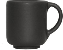 Pisu Espresso Cup Home Tableware Cups & Mugs Espresso Cups Black Louise Roe