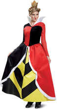 Queen of Hearts - Lisensiert Disney Kostyme til Dame