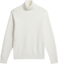 "Olivero Turtle Sweater Designers Knitwear Turtlenecks White J. Lindeberg"