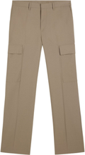 "Haij Wool Cargo Pants Designers Trousers Cargo Pants Beige J. Lindeberg"