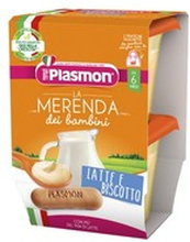 Plasmon Latte e Biscotto Merenda 2 x 120 g