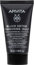 APIVITA Black Detox Cleansing Jelly Black Cleansing Gel – Face &