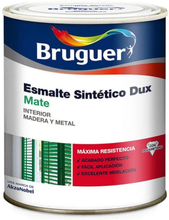Syntetisk emaljfärg Bruguer Dux Svart 750 ml Matt