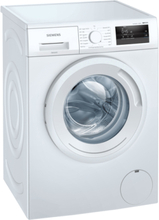 Siemens Wm12n0l2dn Iq300 Frontmatet vaskemaskin - Hvit